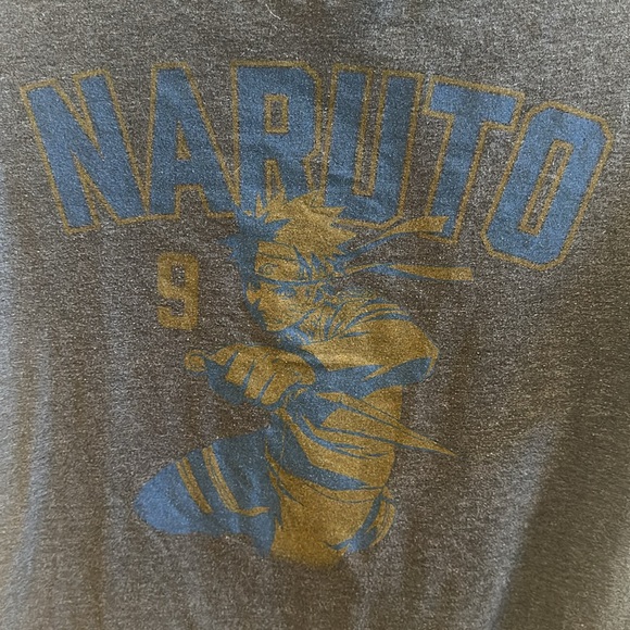 GUC Naruto Brand Size Small S Short Sleeve Graphic Tee T-Shirt Top Kakashi - Picture 6 of 7